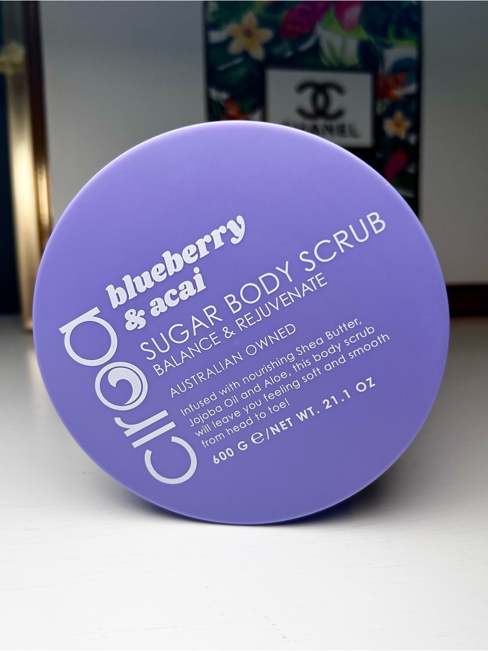 Ciroa Blueberry & Acai Sugar Body Scrub 21.1oz